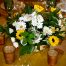basket bowl flower arrangement
